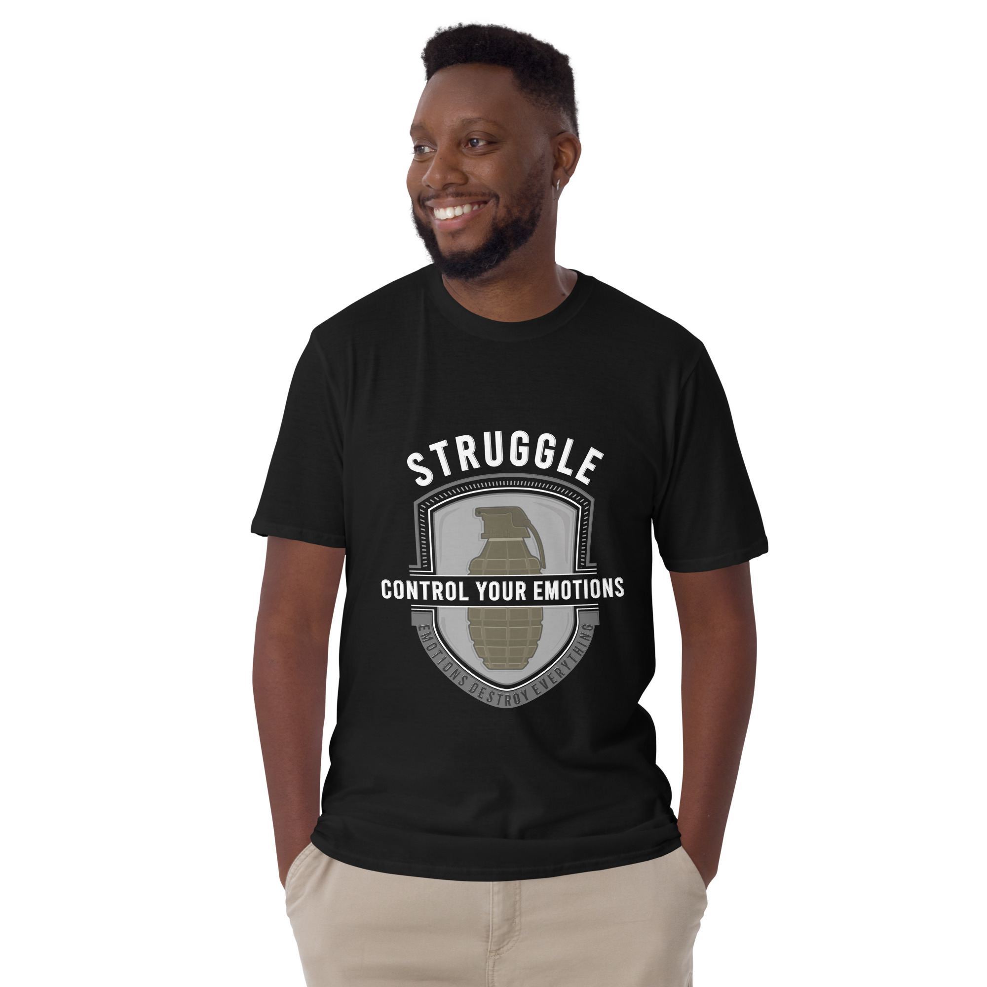 Struggle Control Your Emotions Short-Sleeve Unisex T-Shirt - Image 4