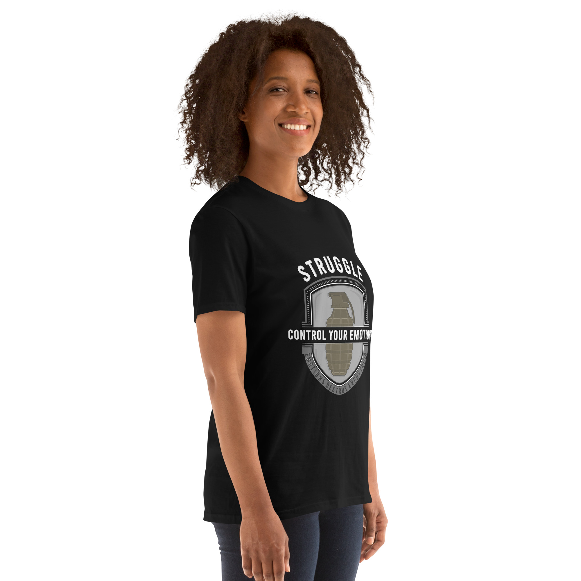 Struggle Control Your Emotions Short-Sleeve Unisex T-Shirt - Image 2