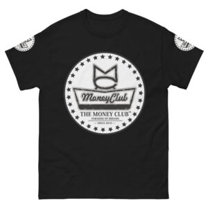 The Money Club Unisex Black Classic Tee